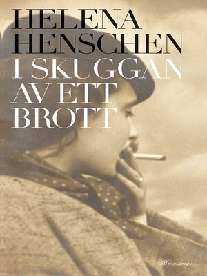 cover image of I skuggan av ett brott